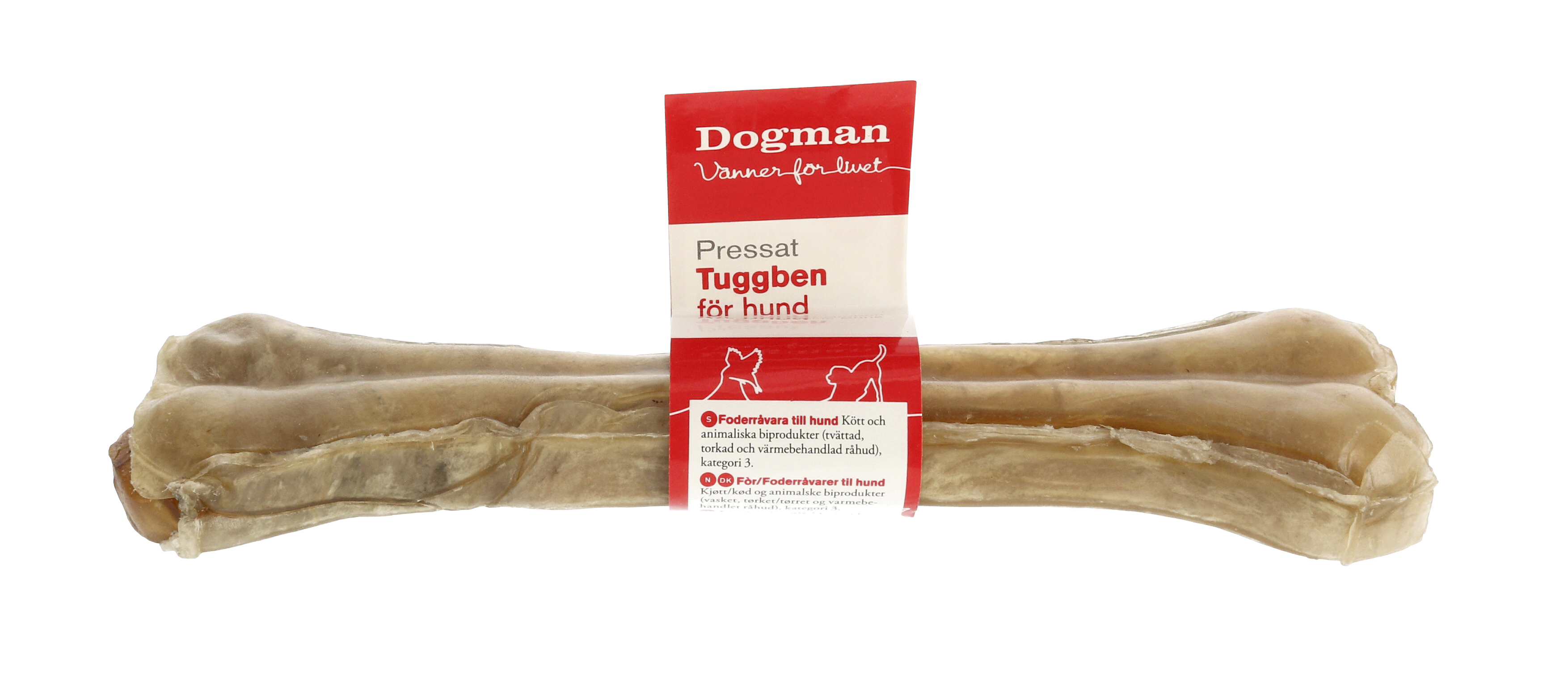 Produkt miniatyrebild Dogman Tyggebein 21cm