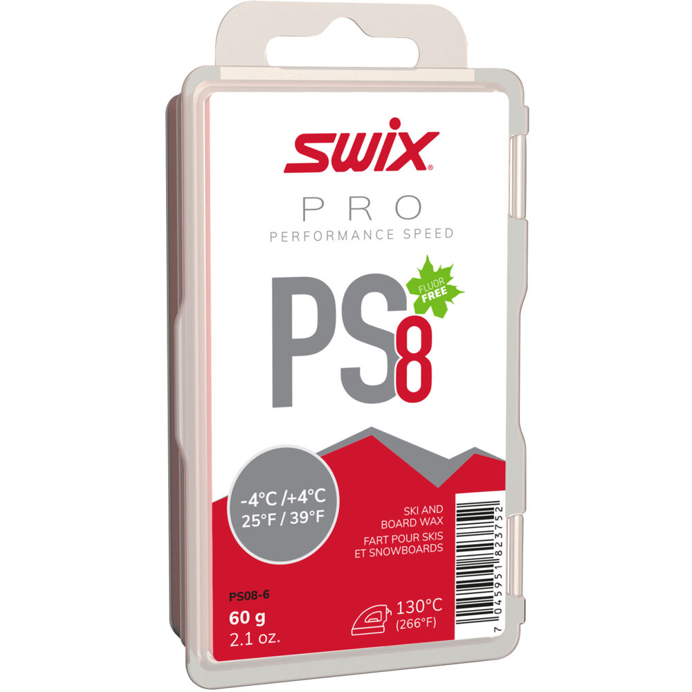 Produkt miniatyrebild Swix PS8 Red glidevoks 60 g
