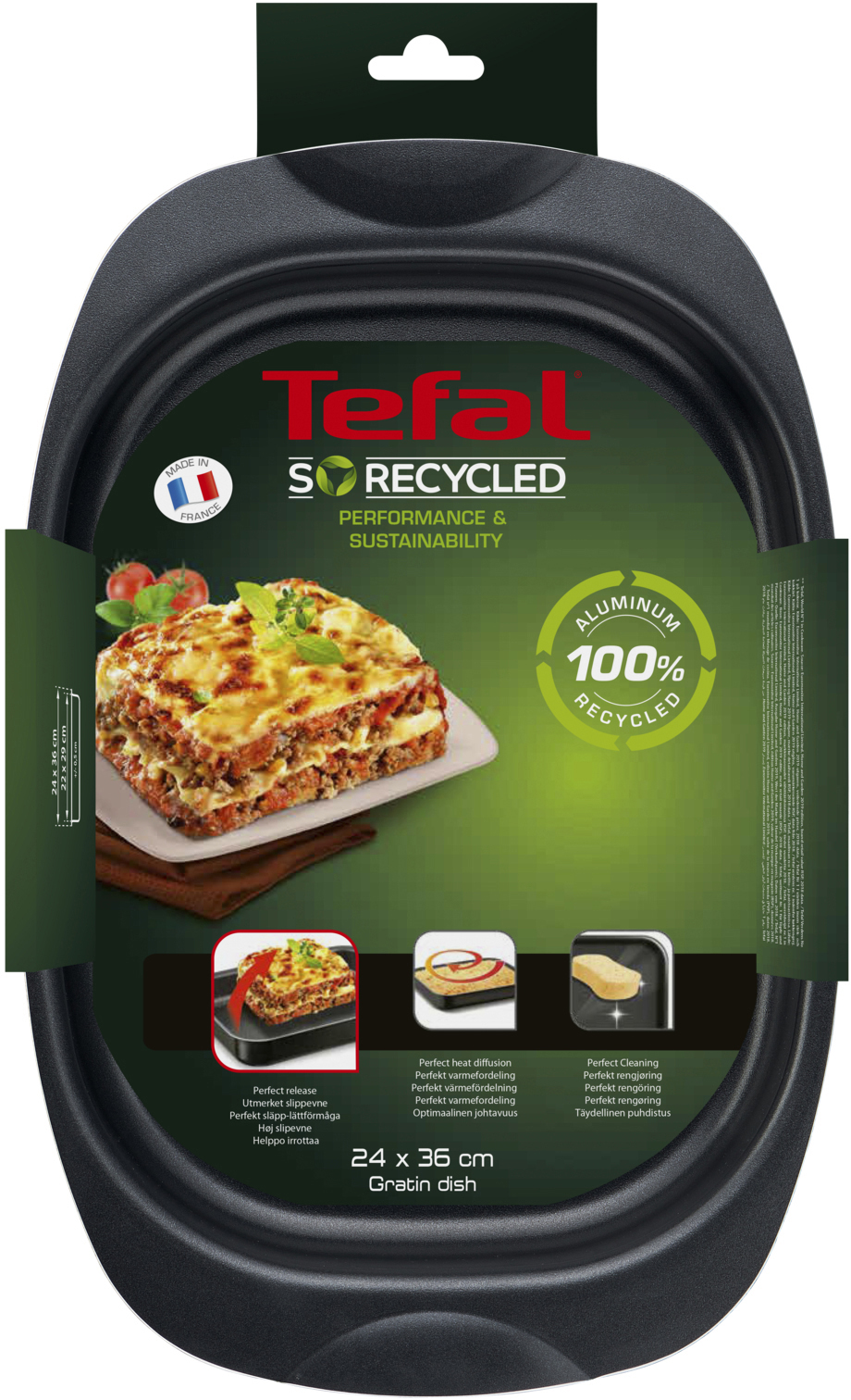Produkt miniatyrebild Tefal® So Recycled ildfastform