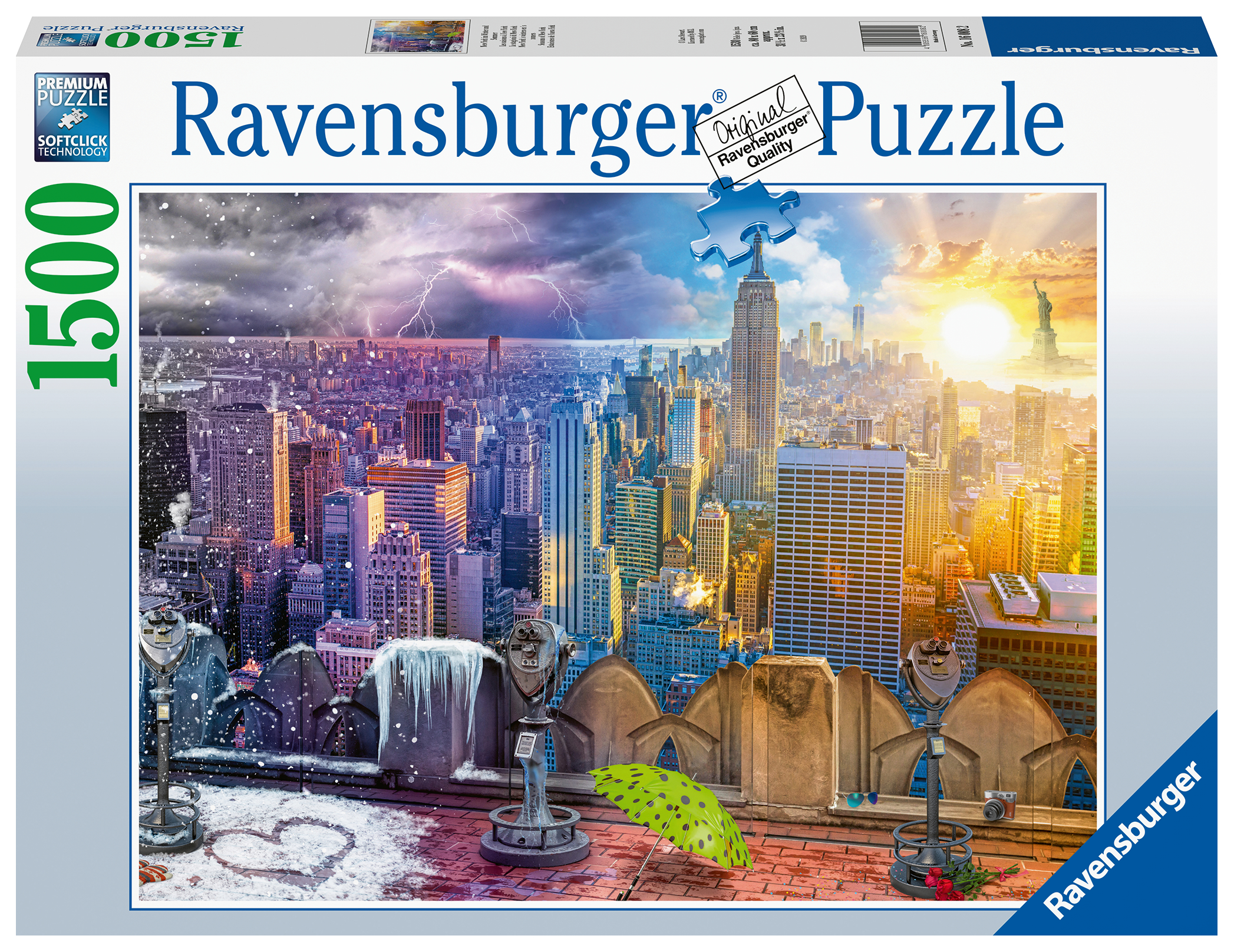 Produkt miniatyrebild Ravensburger Puzzle NYC Skyline puslespill