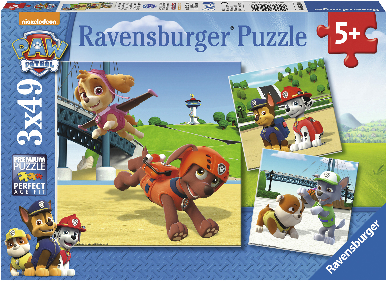 Produkt miniatyrebild Ravensburger Puzzle Paw Patrol puslespill