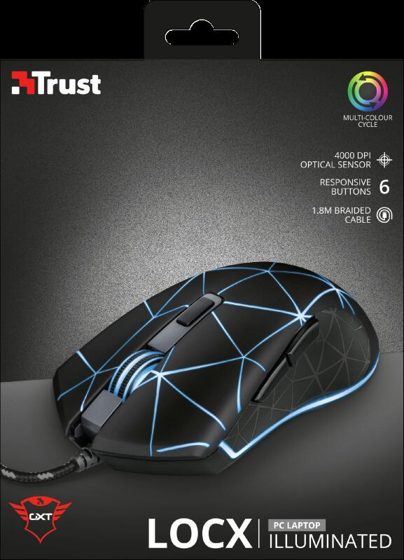 Produkt miniatyrebild Trust  GXT 133 LOCX gamingmus