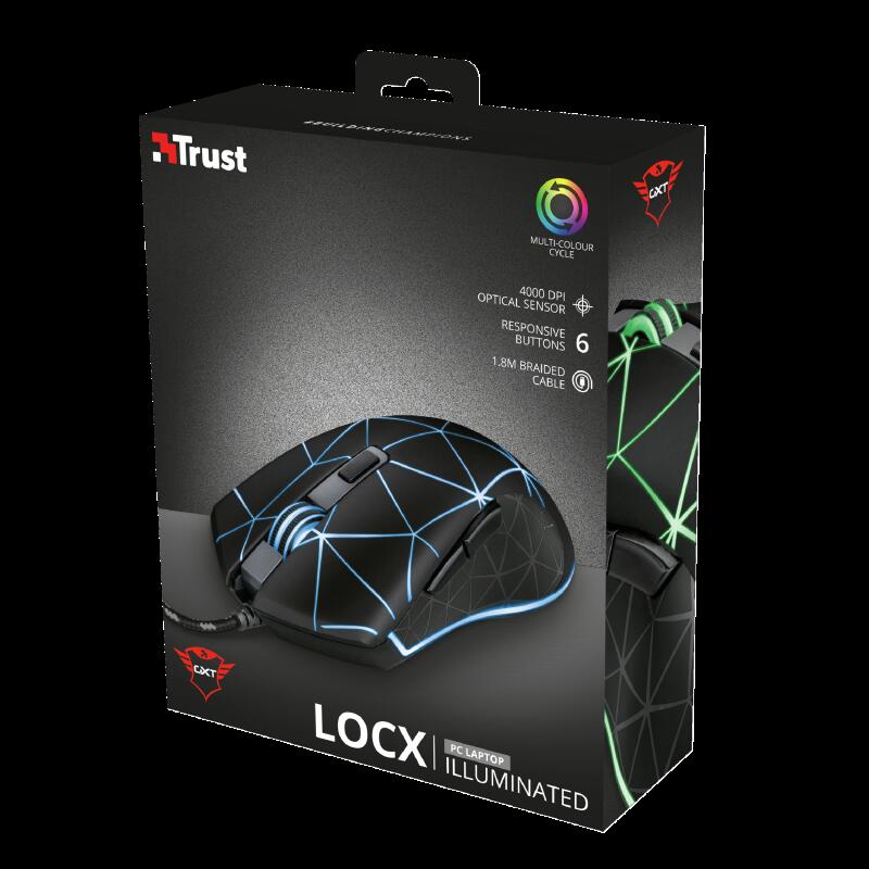Produkt miniatyrebild Trust  GXT 133 LOCX gamingmus