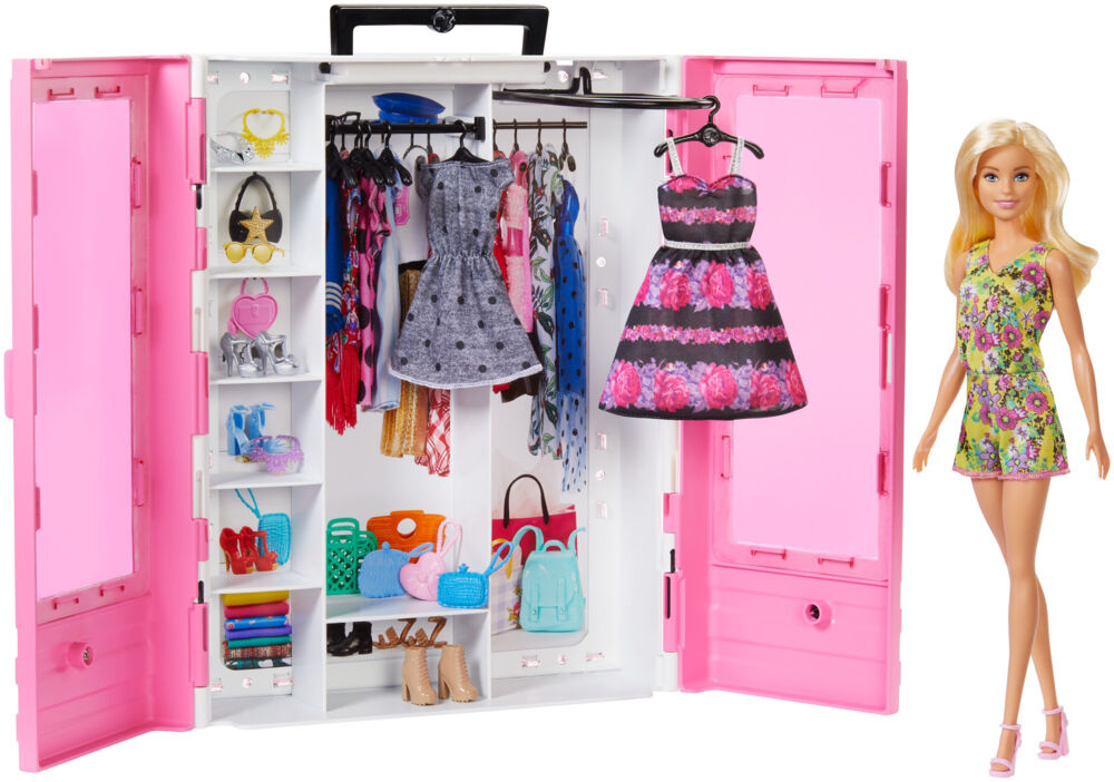 Produkt miniatyrebild Barbie® Fashionistas Ultimate Closet dukke og klesskap