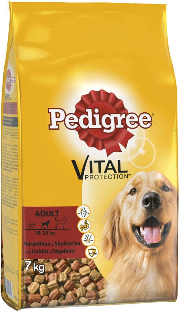 Pedigree Adult Okse & Kylling 7kg