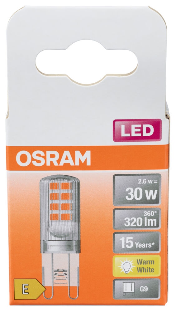 Produkt miniatyrebild Osram LED PIN G9 pære