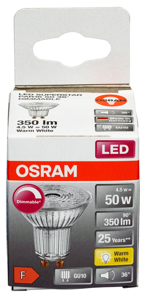 Produkt miniatyrebild Osram LED Superstar PAR16 spotpære