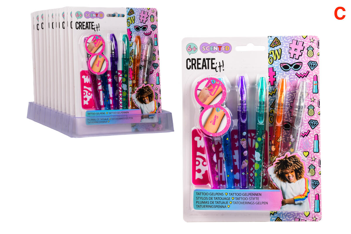 Produkt miniatyrebild CREATE IT! parfymepenn/tattoo-kit