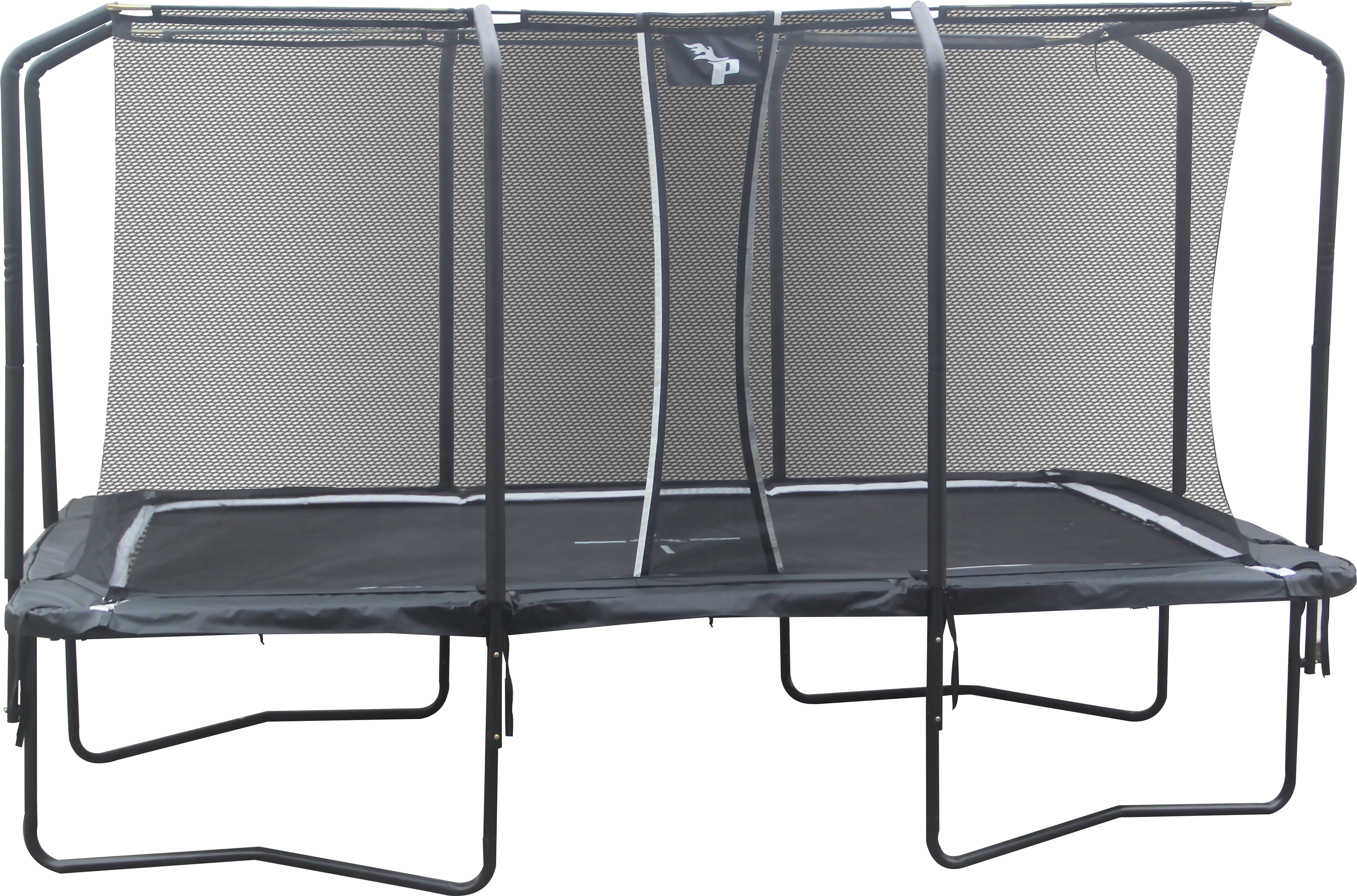 Produkt miniatyrebild Pro Flyer Quatrobounce trampoline 4,27x2,74 m komplett 2023