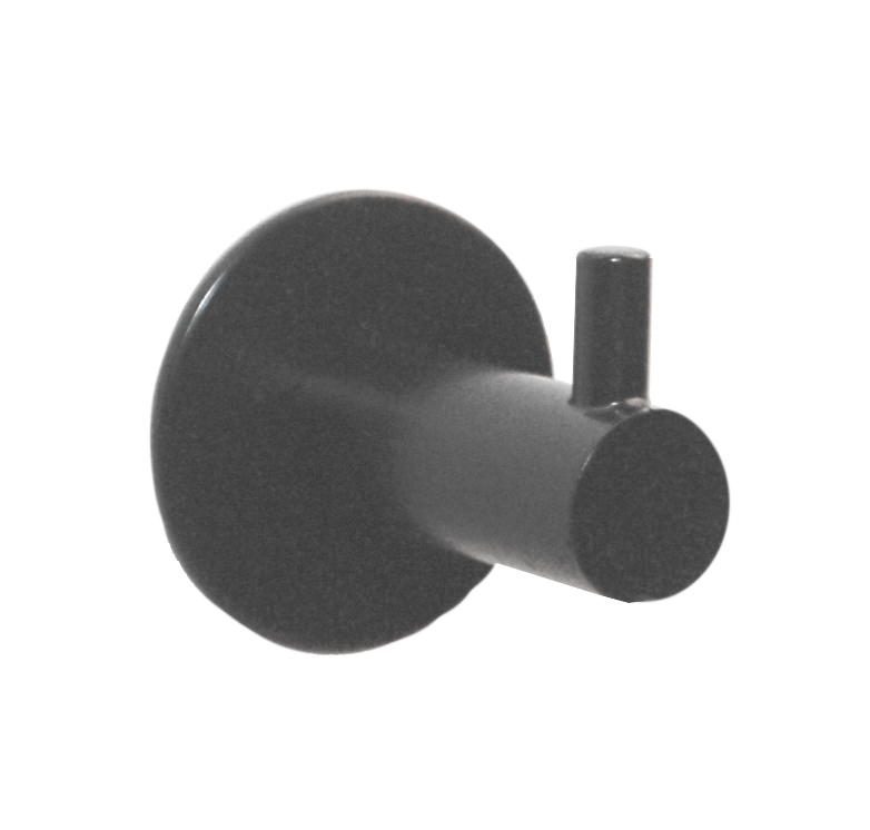 Produkt miniatyrebild Knagg rund (sort)