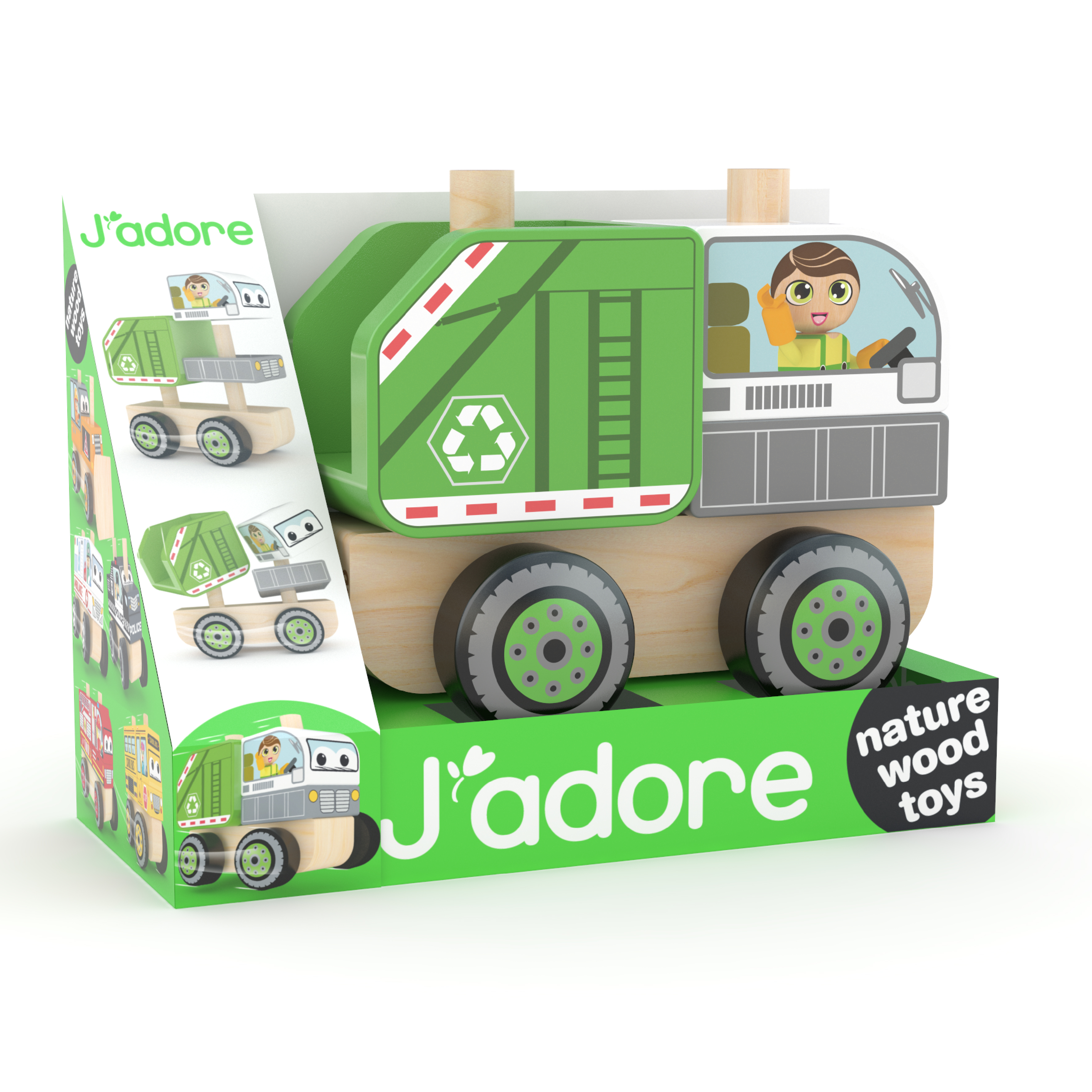 Produkt miniatyrebild J`adore søppelbil