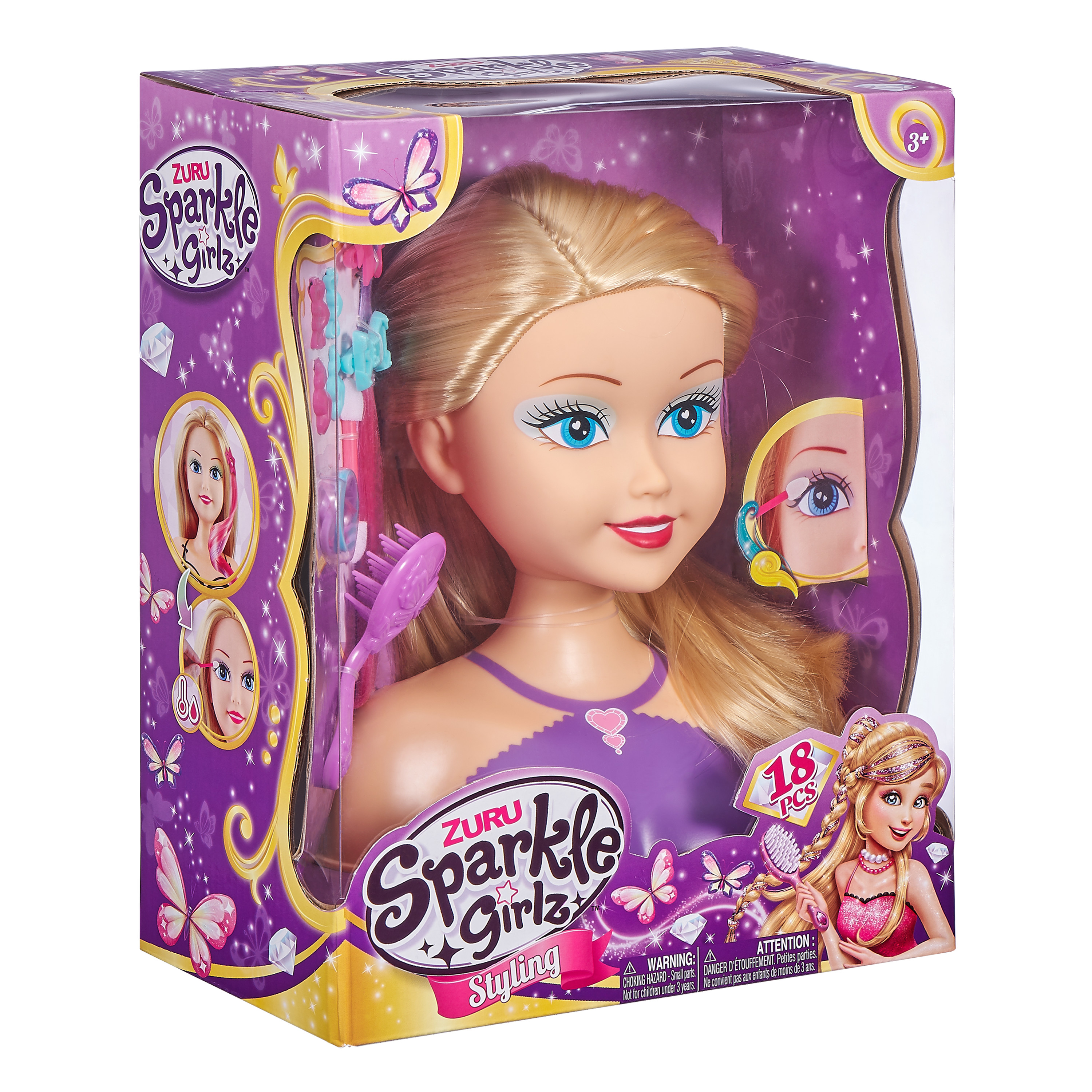 Produkt miniatyrebild Sparkle Girlz stylinghode