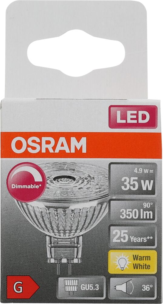 Osram LED Superstar MR16 spotpære
