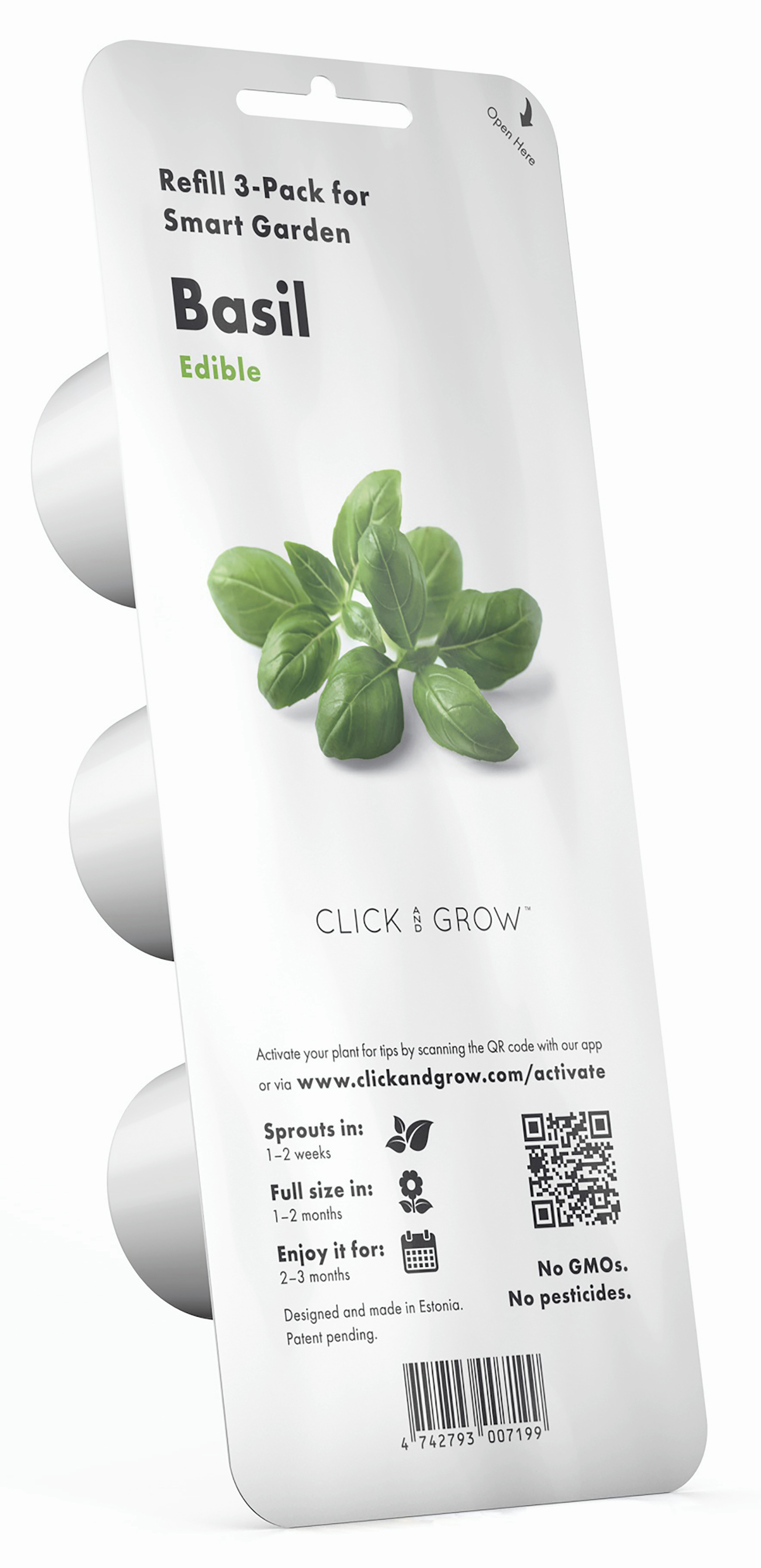 Click&Grow refill basilikum