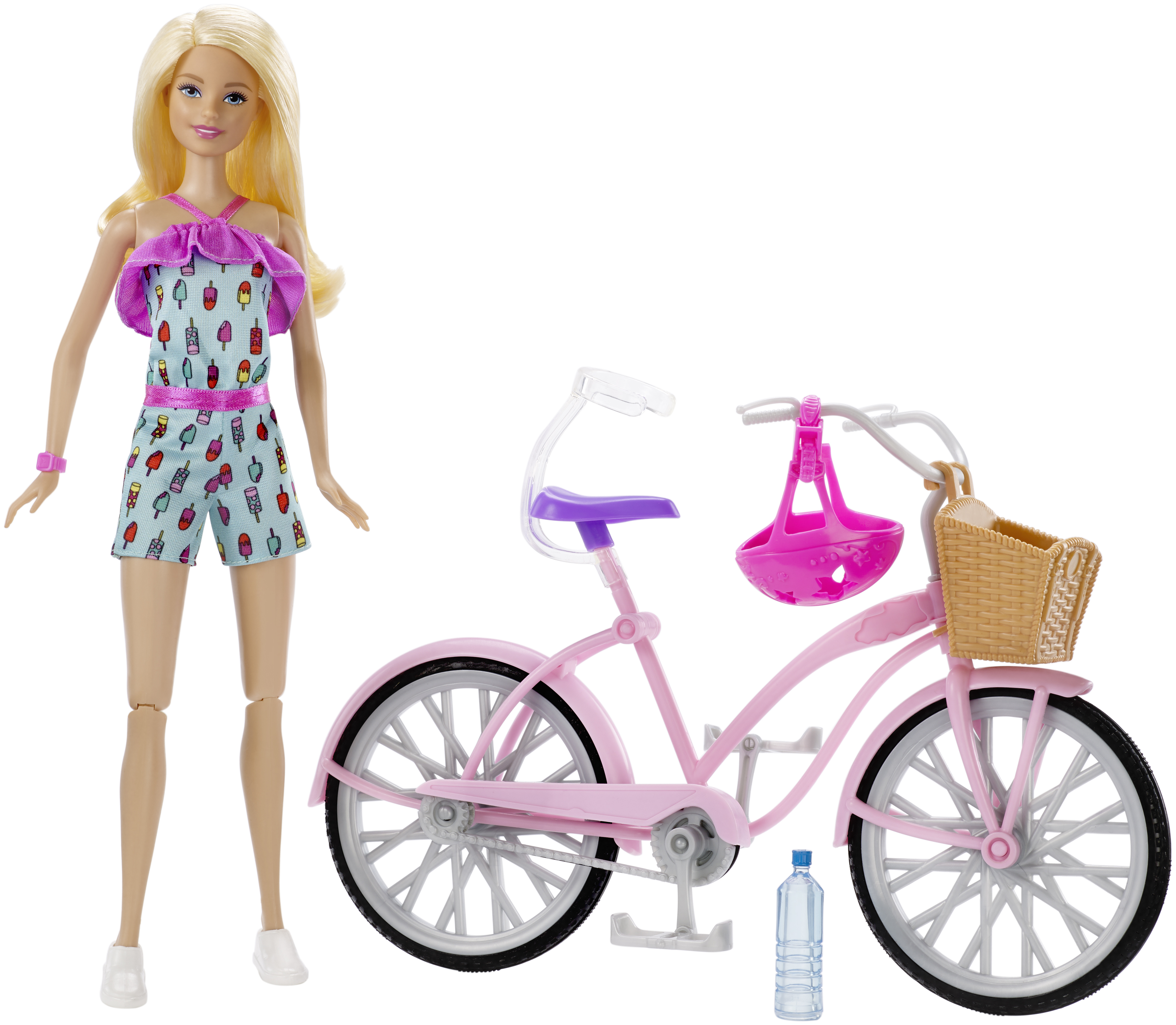 Produkt miniatyrebild Barbie® dukke med sykkel
