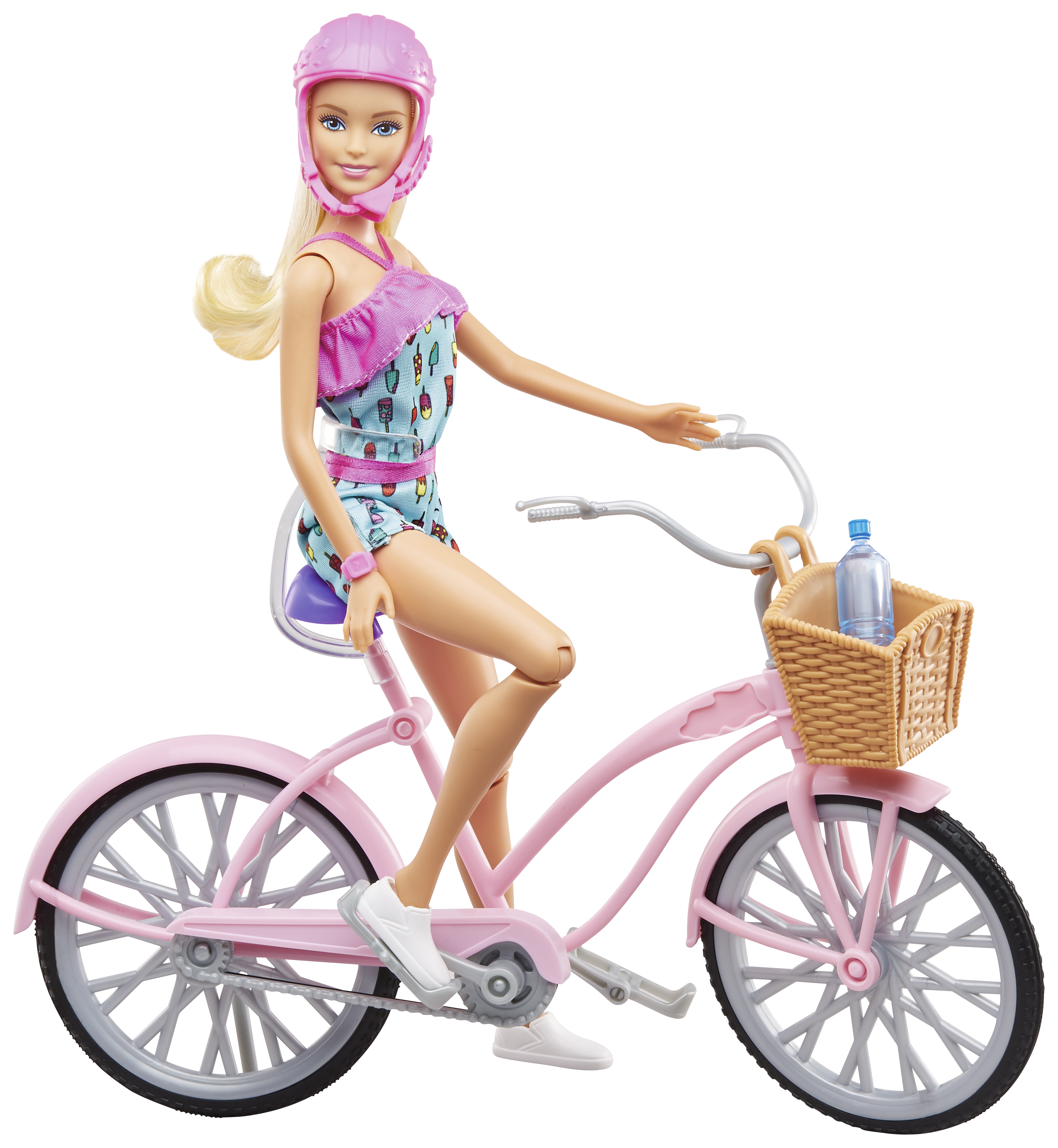 Produkt miniatyrebild Barbie® dukke med sykkel
