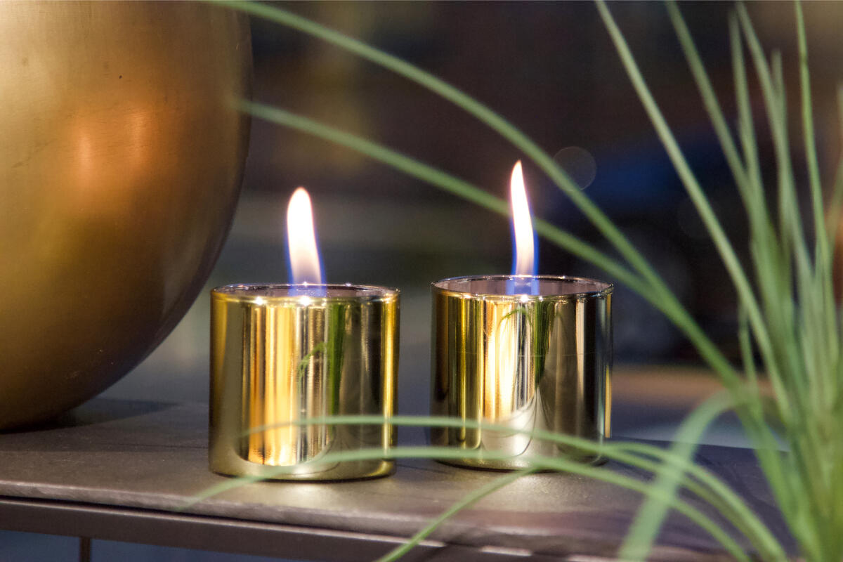 Produkt miniatyrebild Tenderflame Lilly 2-pk. glasslampe