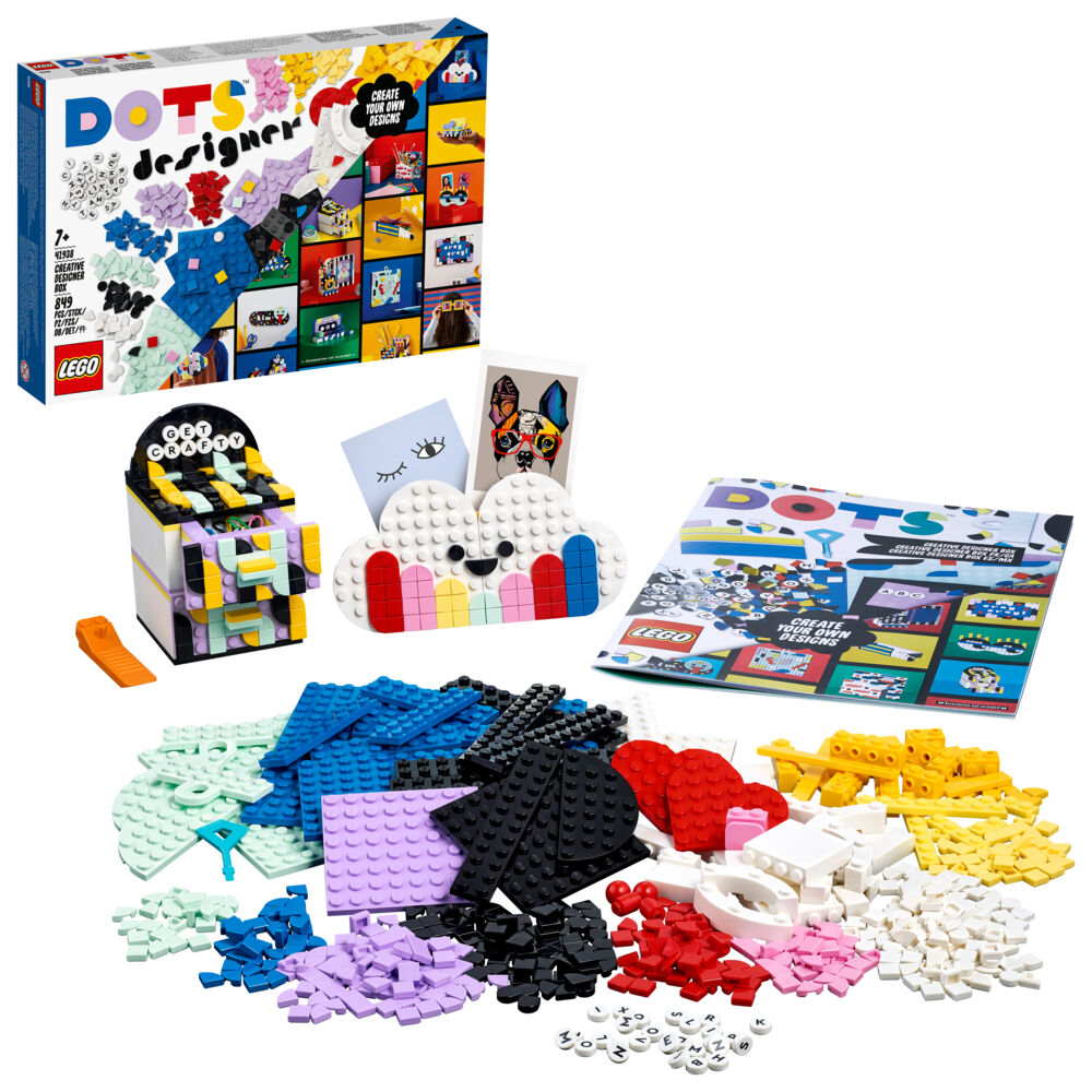 LEGO® DOTS™ 41938 Boks for kreative designere