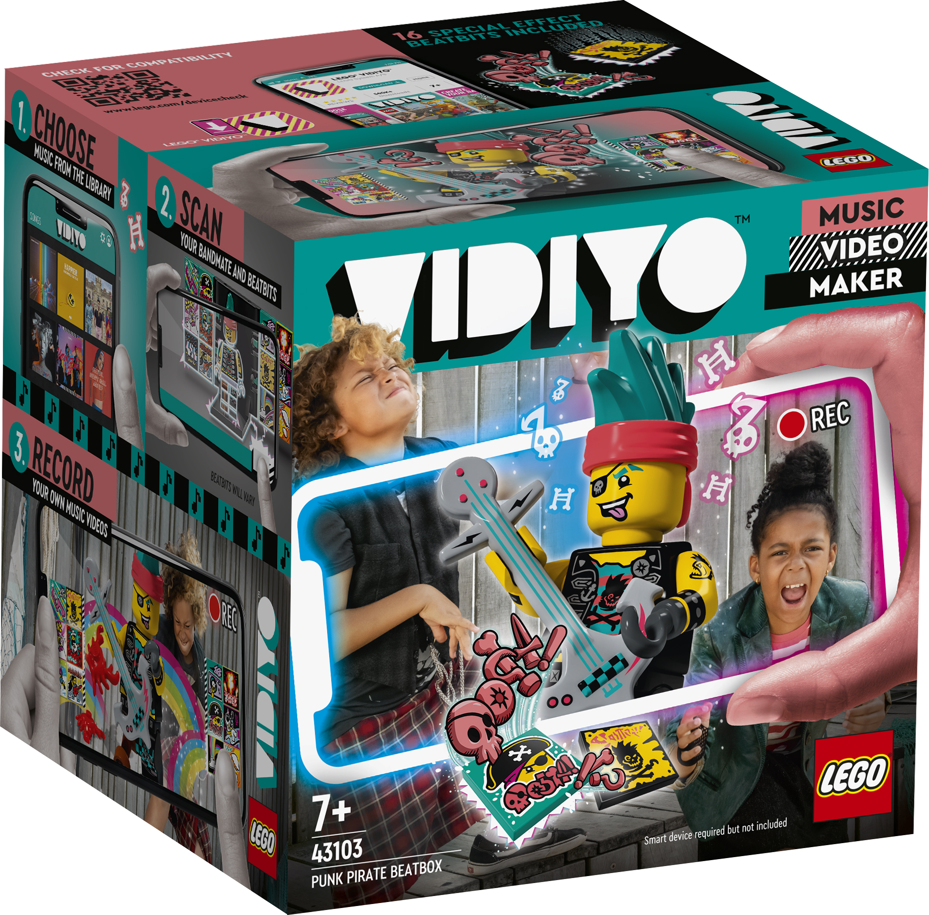 Produkt miniatyrebild LEGO® VIDIYO™ 43103 Punk Pirate beatbox