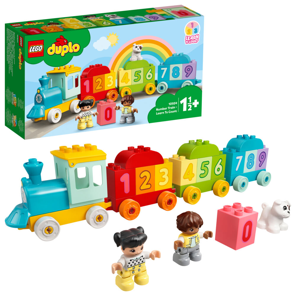 Produkt miniatyrebild LEGO® DUPLO® Creative Play 10954 Talltog – lær å telle