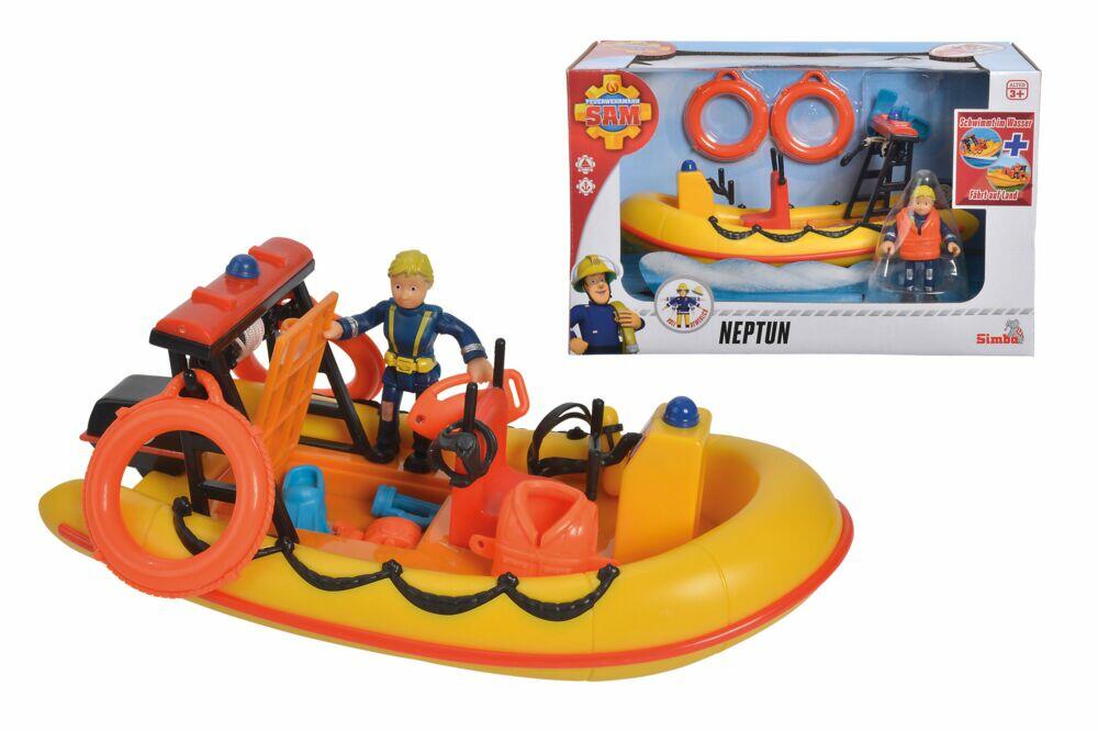 Produkt miniatyrebild Brannmann Sam: Neptun båt inkl. igur