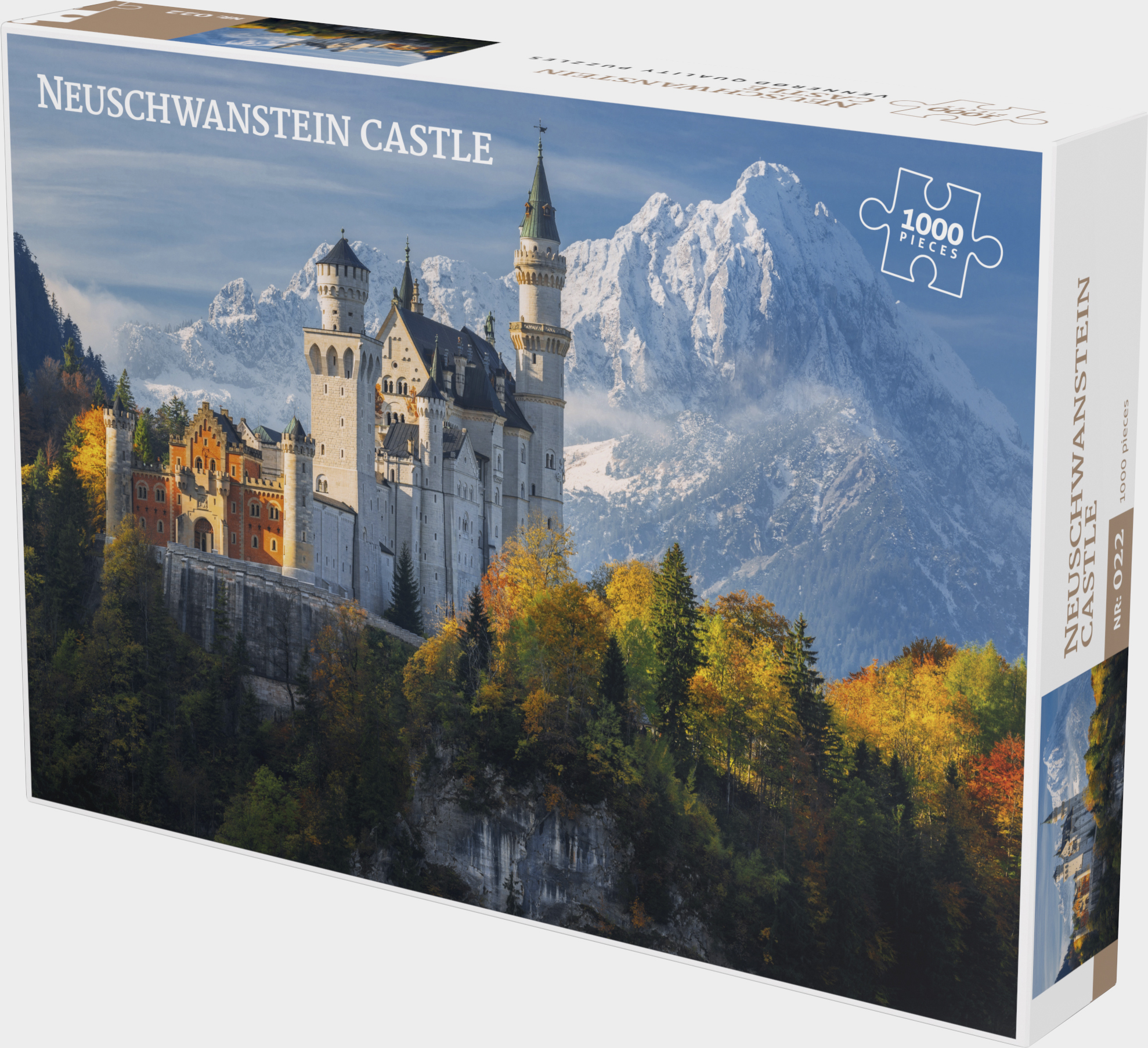 Produkt miniatyrebild Puslespill Neuschwanstein Slott