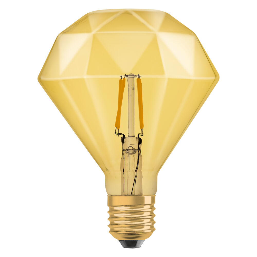 Produkt miniatyrebild Osram LED Diamond Gold 1906 pære