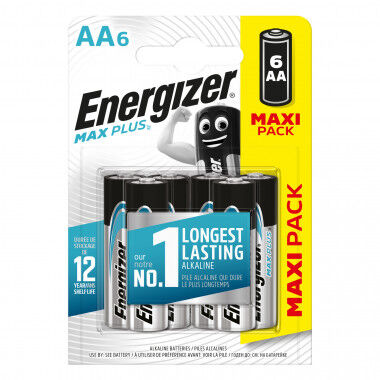 Energizer® Max Plus AA batterier