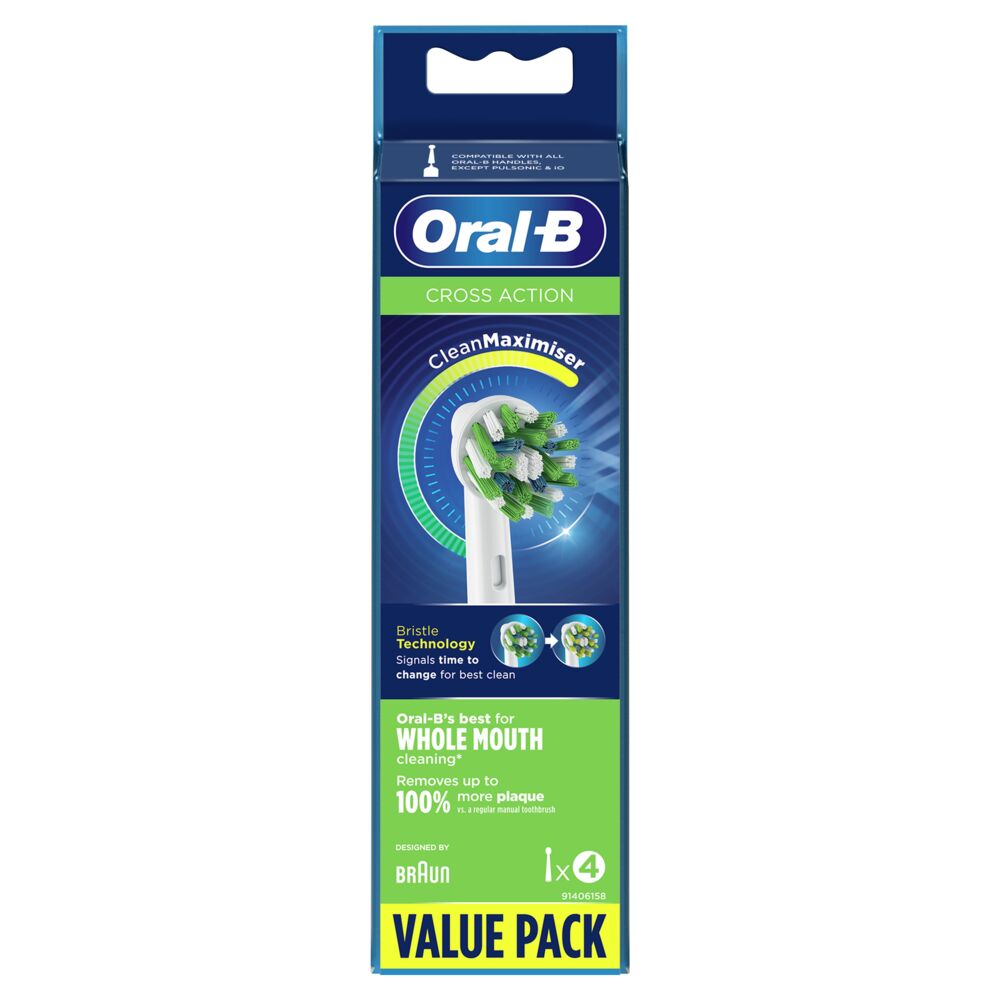Produkt miniatyrebild Oral-B™ Cross Action 4pk refill