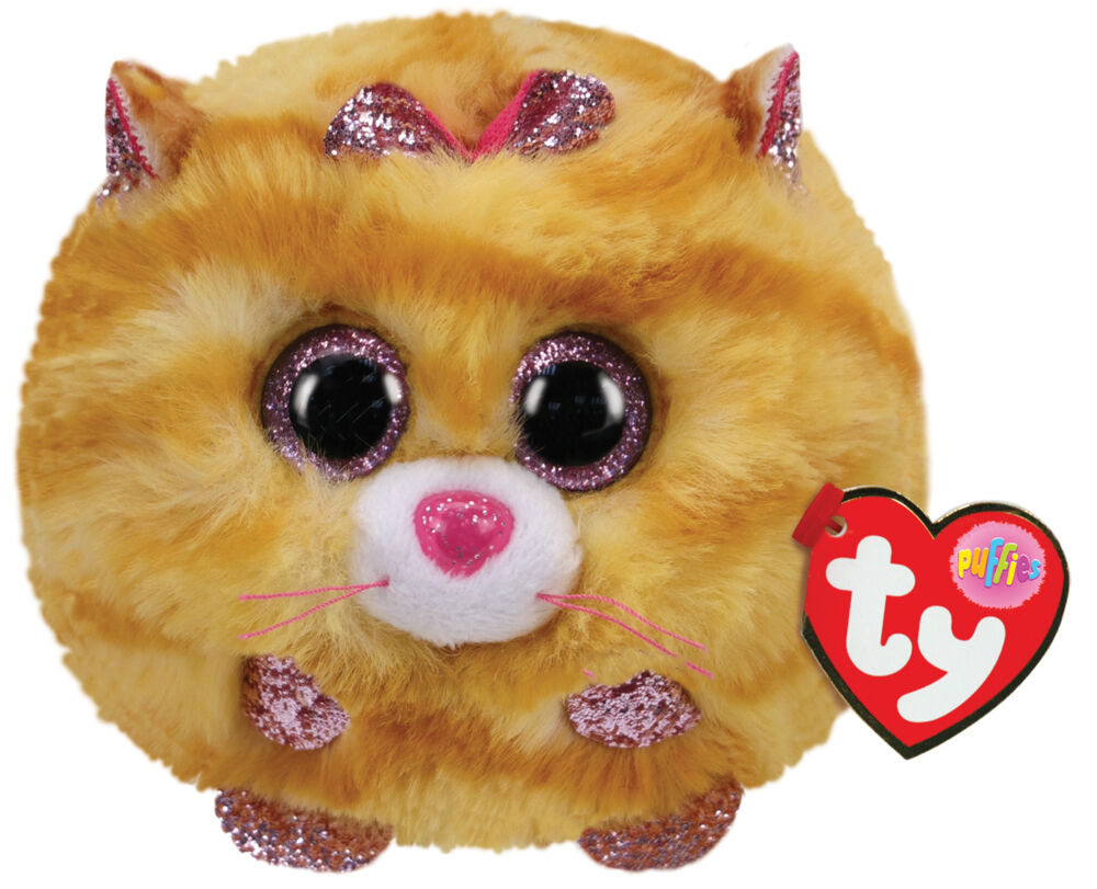 Ty® Puffies Tabitha Yellow Cat