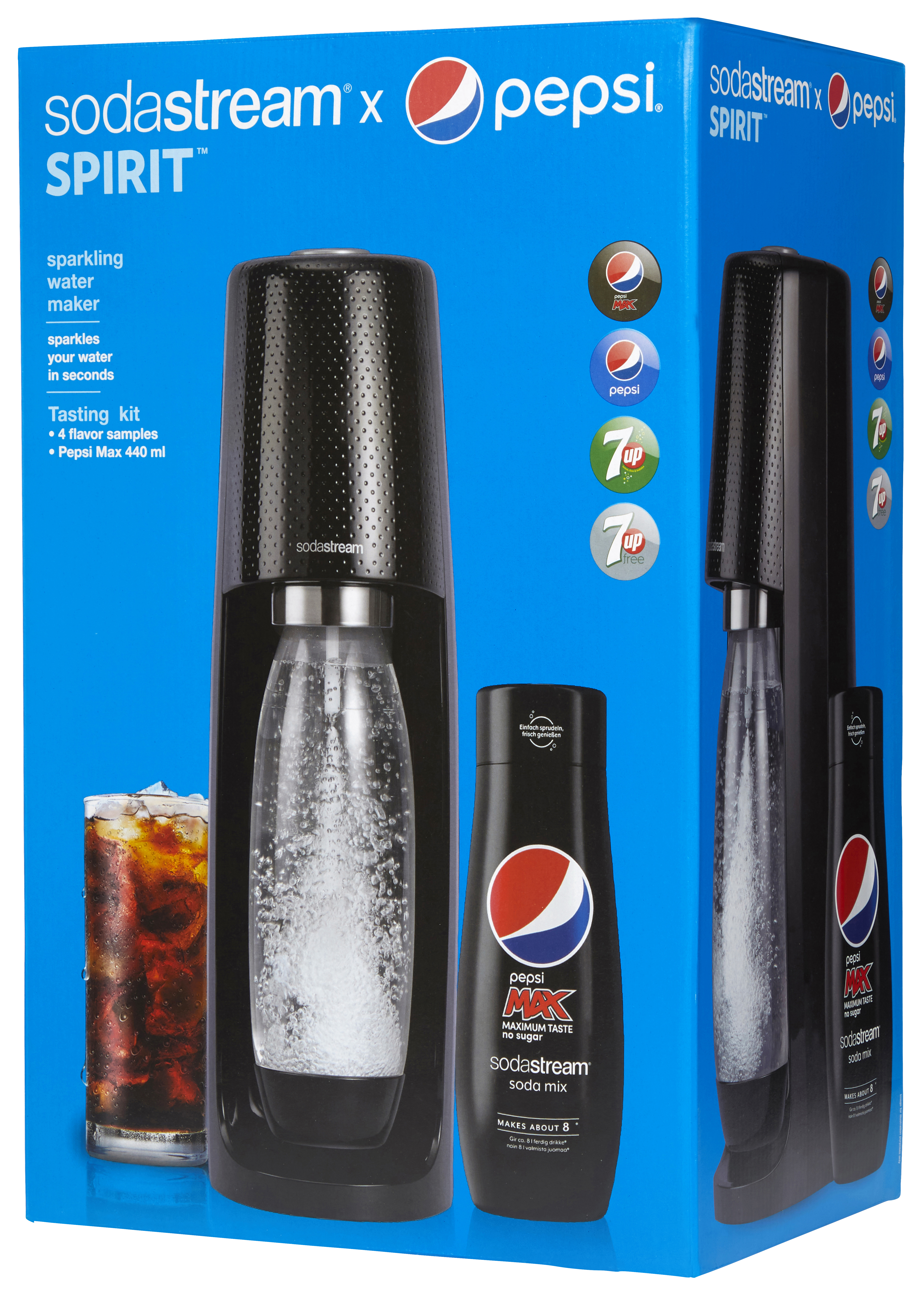 sodastream spirit pepsi max