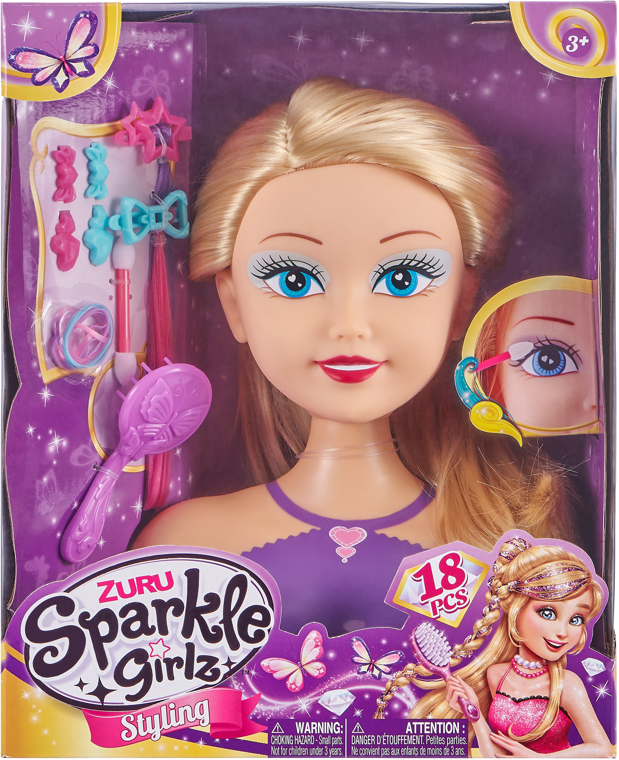 Produkt miniatyrebild Sparkle Girlz stylinghode