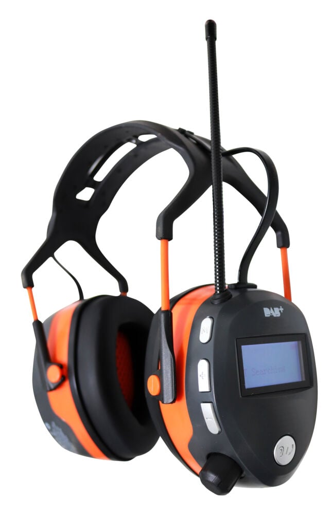 Boxer hørselsvern med trådløs radio FM/DAB+/Bluetooth