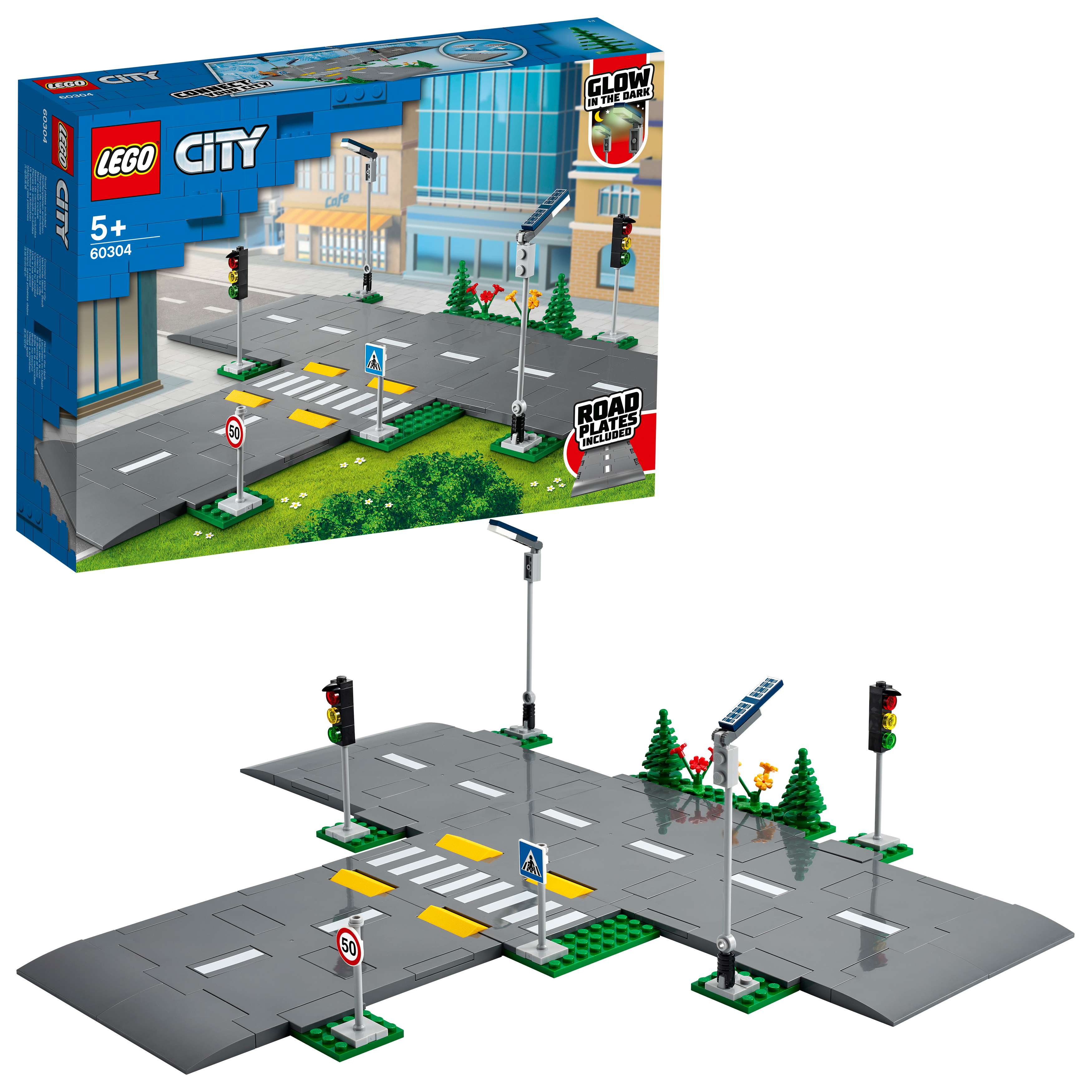 Produkt miniatyrebild LEGO® City Town 60304 Veiplater