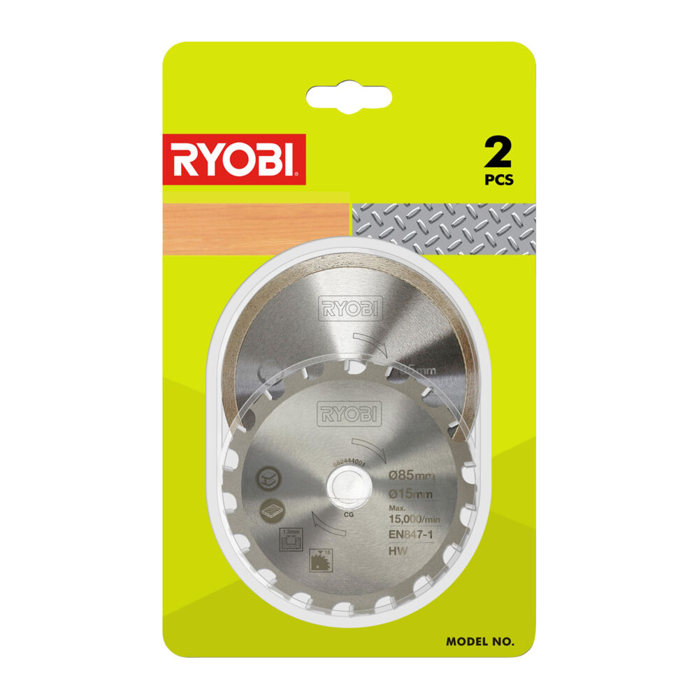 Produkt miniatyrebild Ryobi sagblad RAKMMS02K