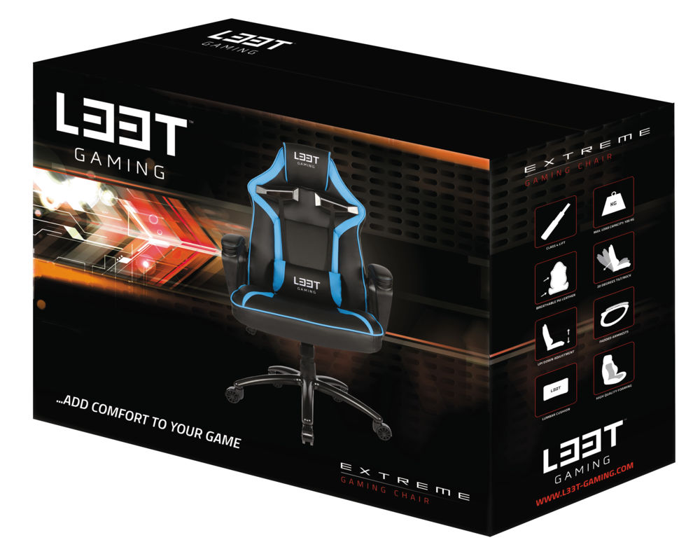 Produkt miniatyrebild L33T-Gaming Extreme Gaming stol
