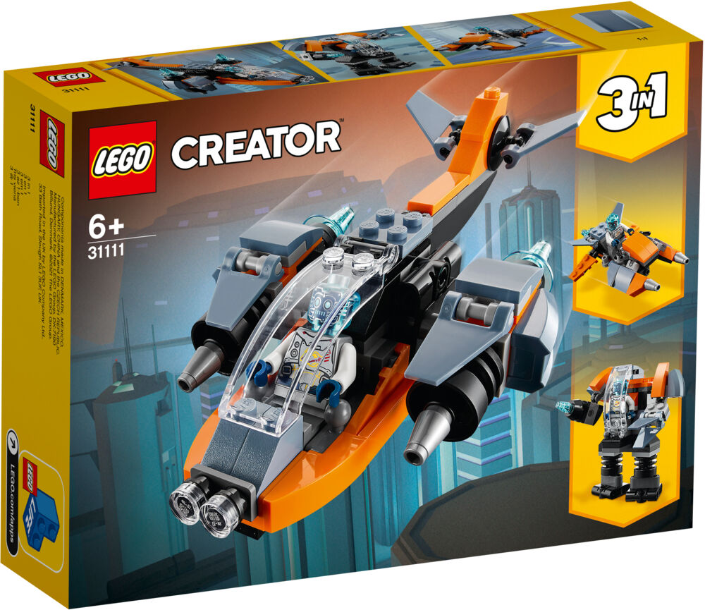Produkt miniatyrebild LEGO® Creator 31111 Kyberdrone