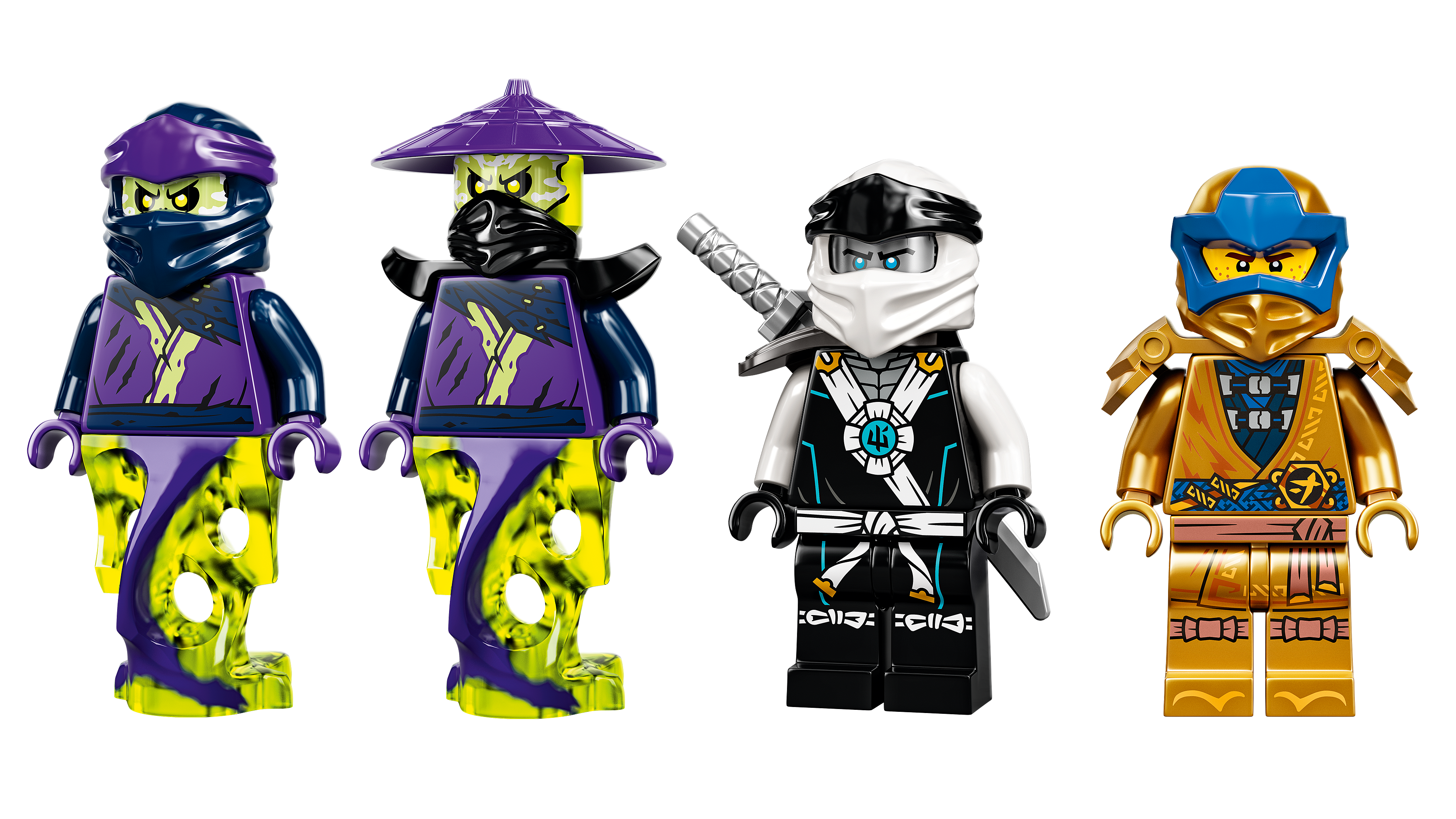Produkt miniatyrebild LEGO® NINJAGO® 71738 Zanes titanrobotkamp