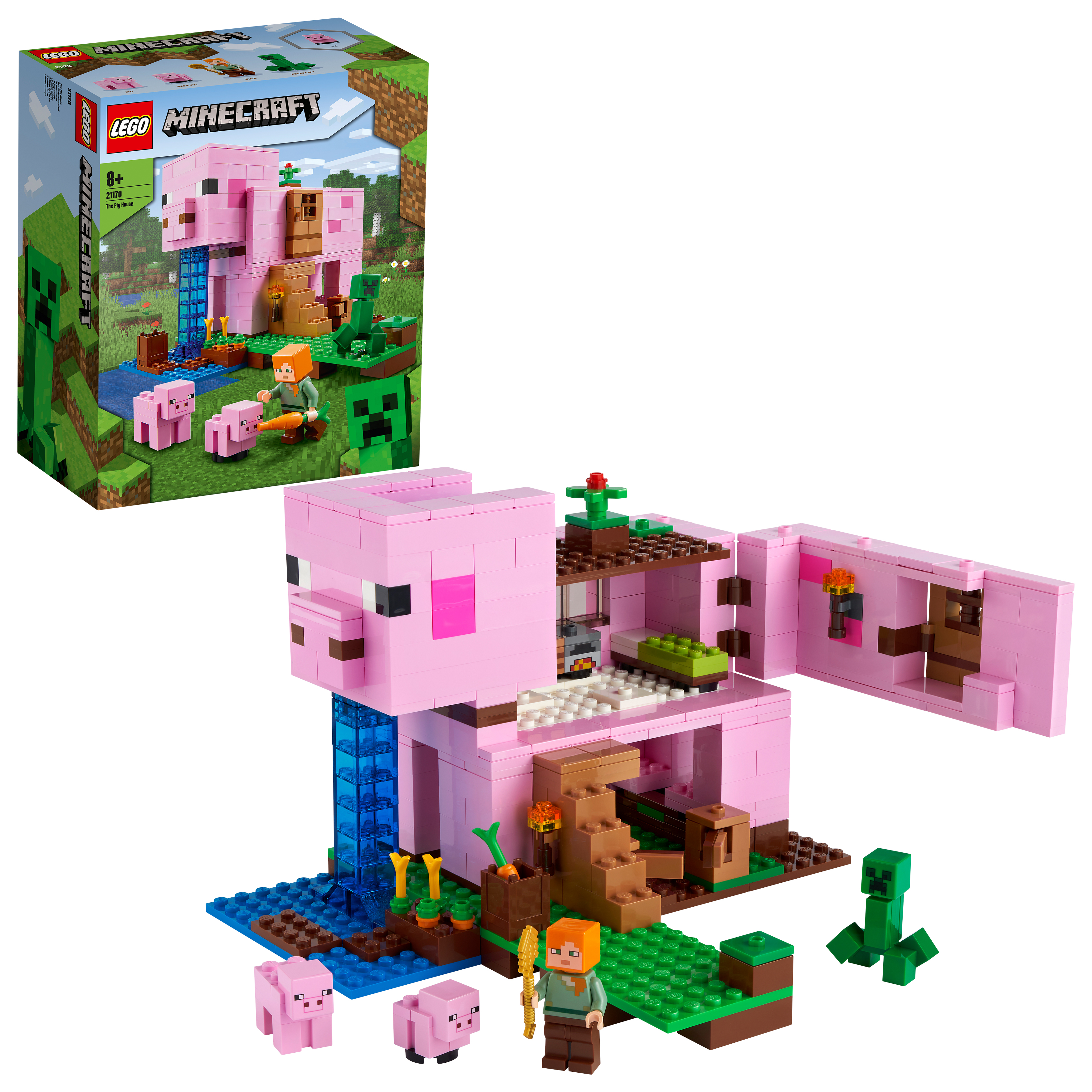 Produkt miniatyrebild LEGO® Minecraft™ 21170 Grisehuset