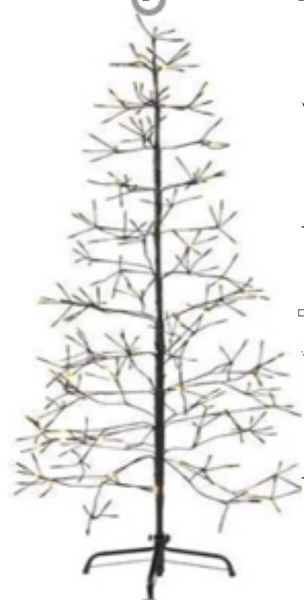 Produkt miniatyrebild Tindre juletre 150 cm