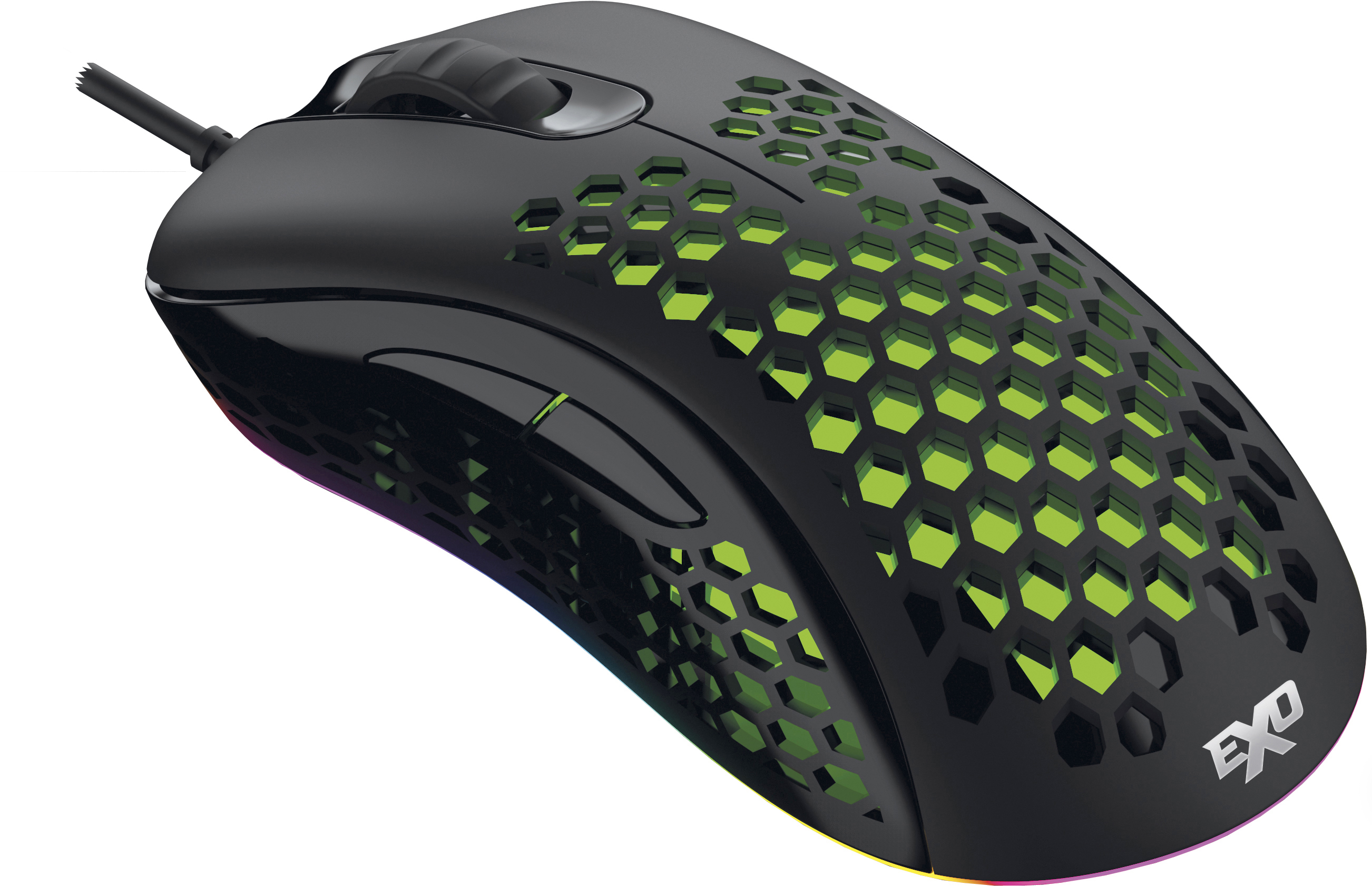 Produkt miniatyrebild EXE Zero Ultralight RGB gamingmus