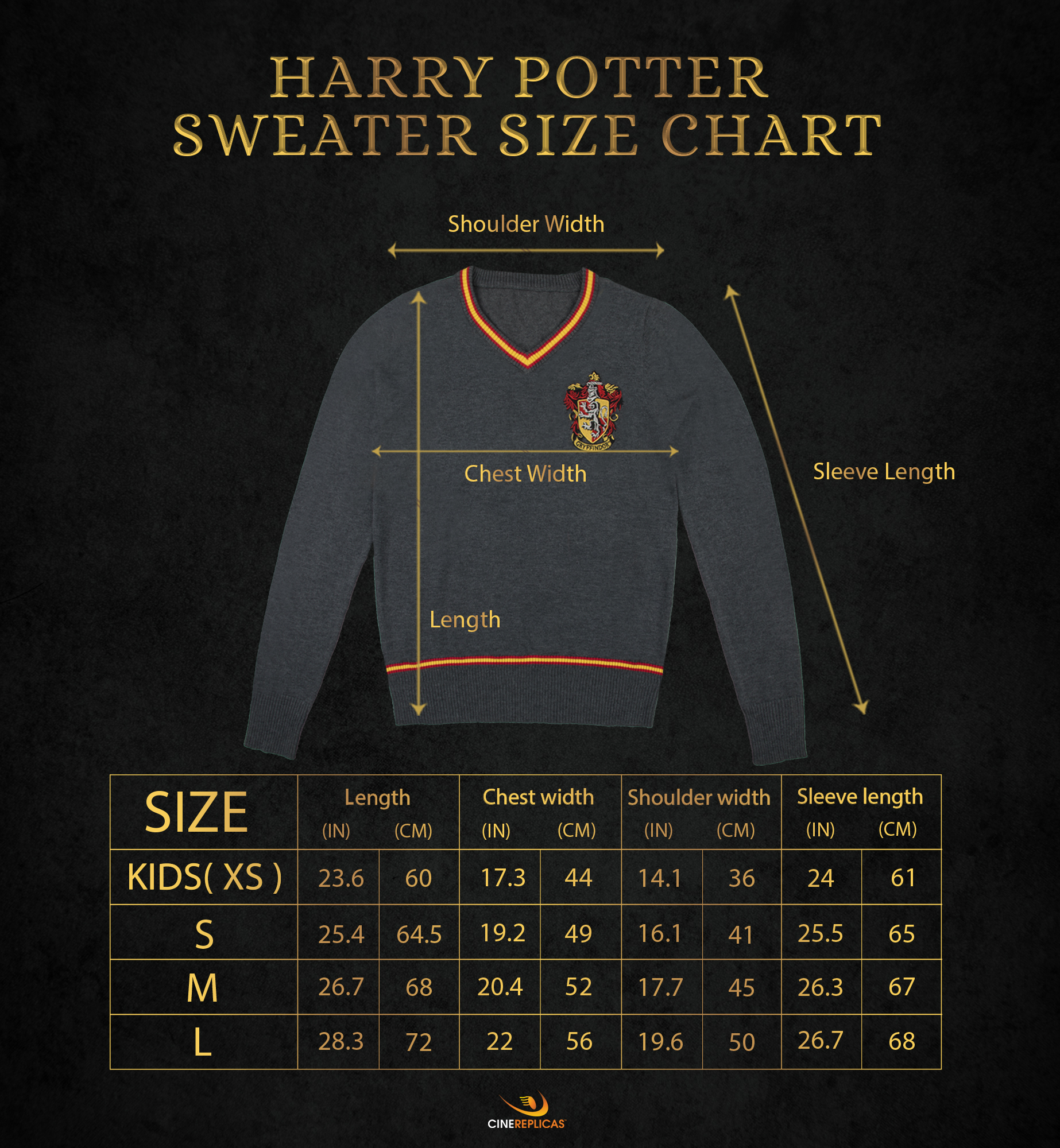 Produkt miniatyrebild Harry Potter™ Griffing genser