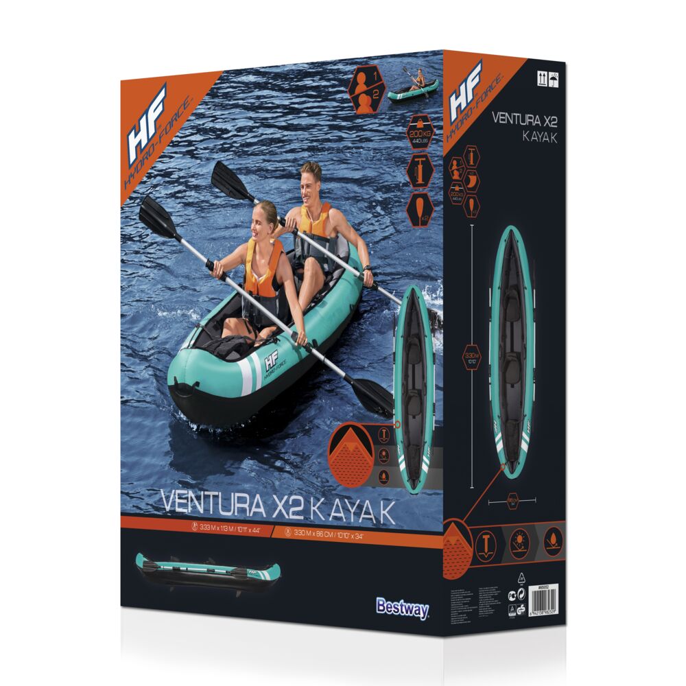 Produkt miniatyrebild Bestway Hydro-Force Ventura X2 kajakk 2021