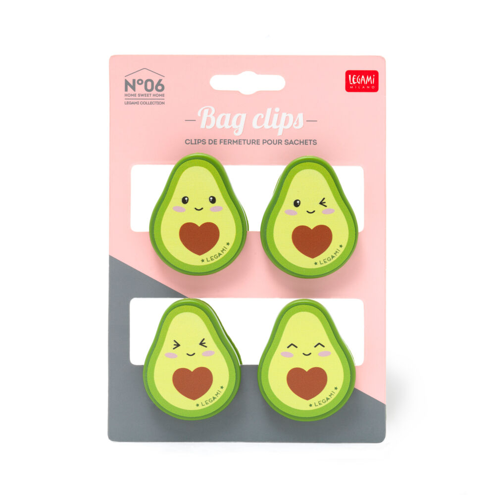 Produkt miniatyrebild Legami® Home Sweet Home poseklyper avocado