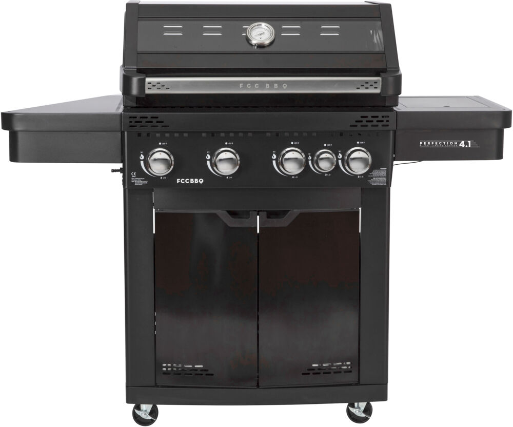 Produkt miniatyrebild FCC BBQ Perfection 4.1 Black Limited Edition gassgrill