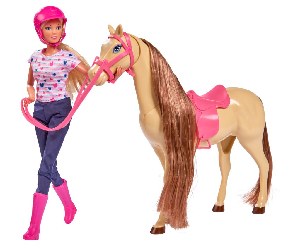 Steffi Riding Tour dukke med hest