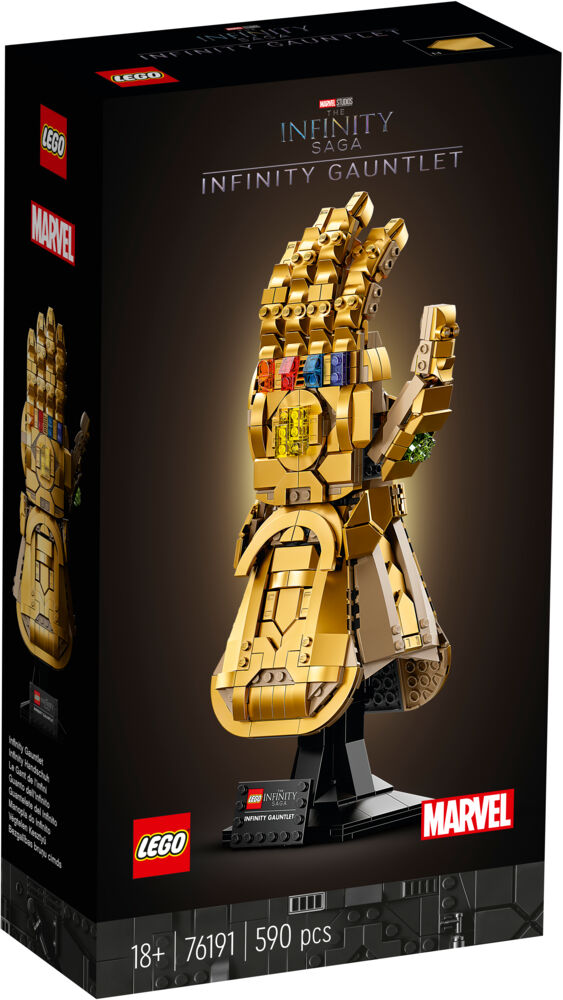 Produkt miniatyrebild LEGO® Marvel Avengers Movie 4 76191 Infinity-hanske