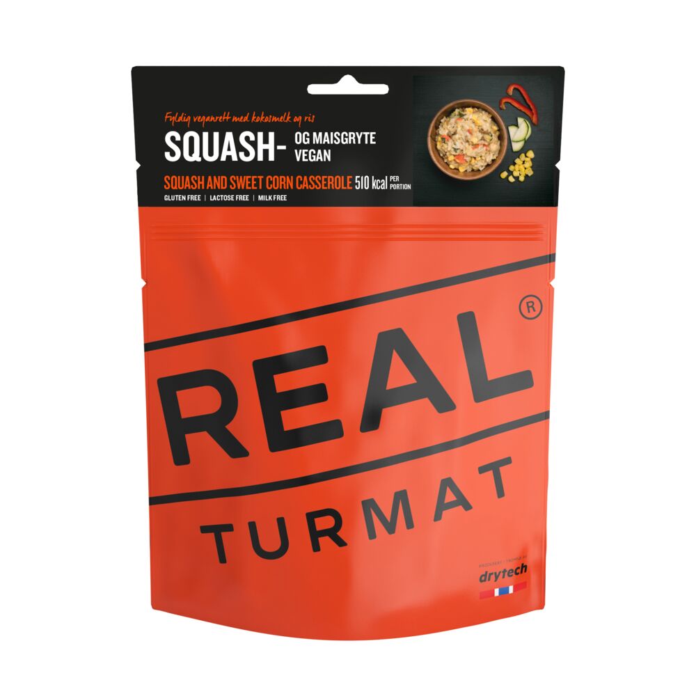 Produkt miniatyrebild Real Turmat Squash og maisgryte