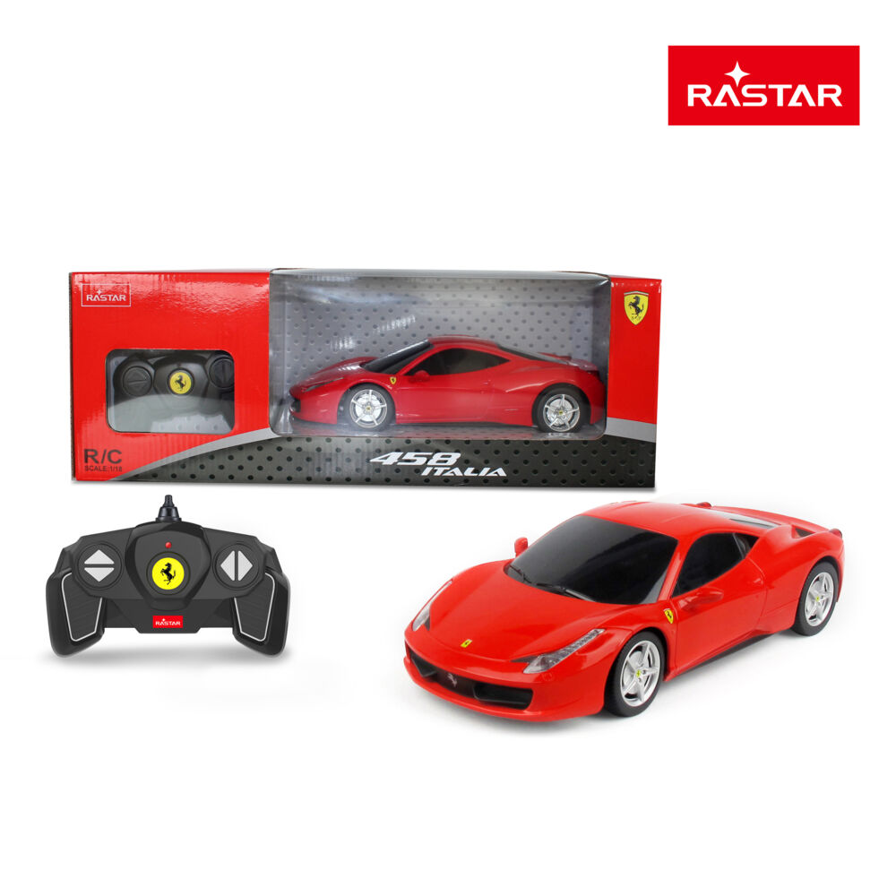 Produkt miniatyrebild Rastar 53400 Ferrari 458 Italia radiostyrt bil