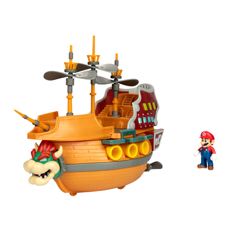 Produkt miniatyrebild Super Mario™ DeLuxe Bowser`s Airship sett